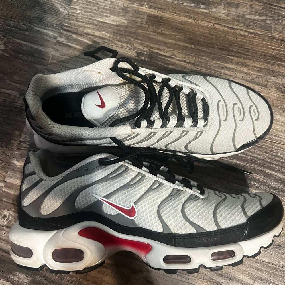 Nike Air Max Plus
Photon Dust Varsity Red